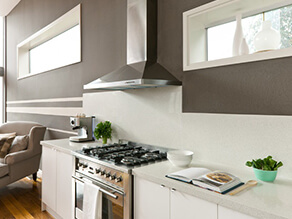 Neutral brown kitchen project